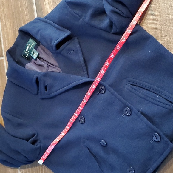Lauren Ralph Lauren Navy Jacket Women 12 - Picture 10 of 11